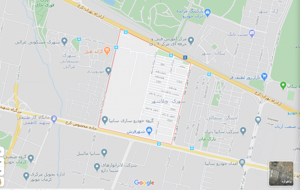 ادرس شهرک ویلاشهر تهران